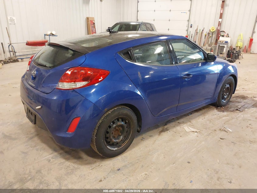 Vin: kmhtc6adxcu048039, lot: 45468925, hyundai veloster base w/gray 20124