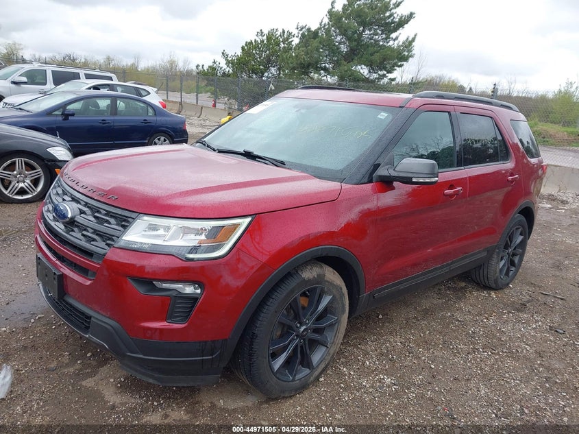 1FM5K7DH0JGA34629 2018 Ford Explorer Xlt photo 1
