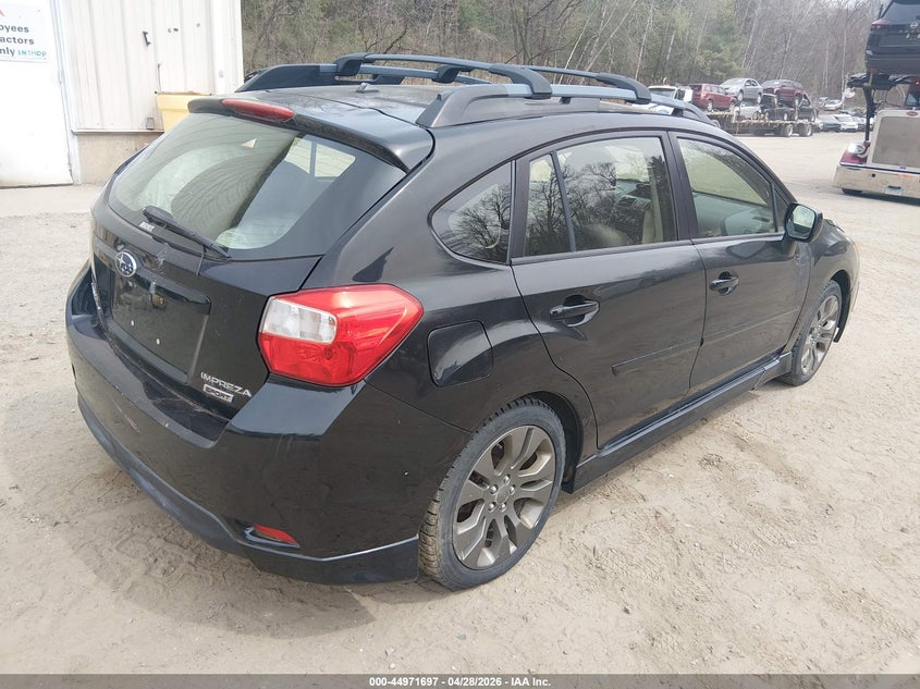2012 SUBARU IMPREZA auction photo 4
