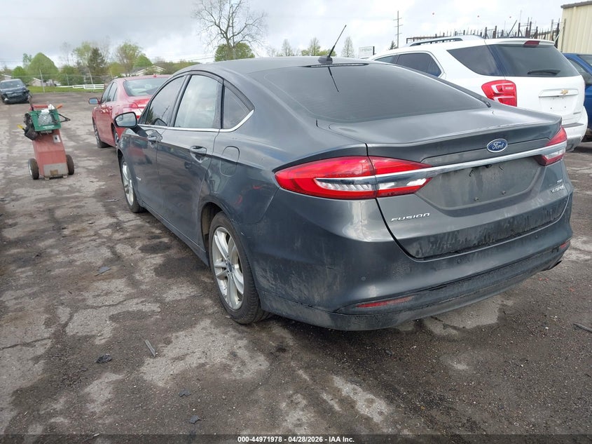 2018 Ford Fusion Hybrid Se