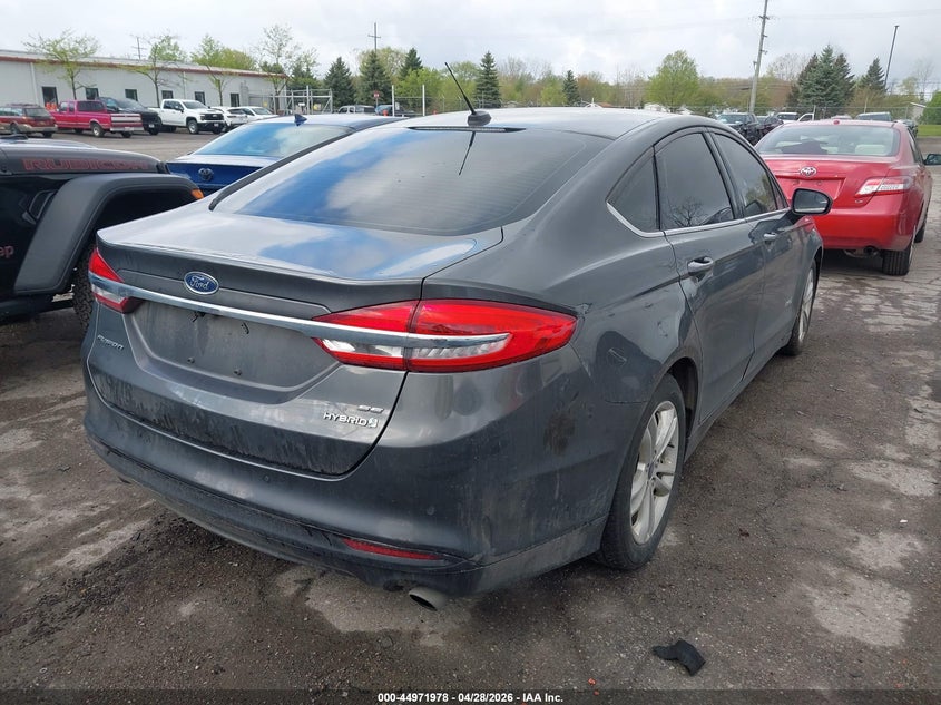 2018 Ford Fusion Hybrid Se