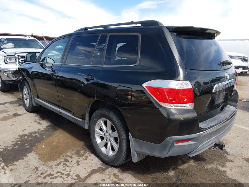 Vin: 5tdbk3eh9cs142948, lot: 45469439, toyota highlander se v6 20123