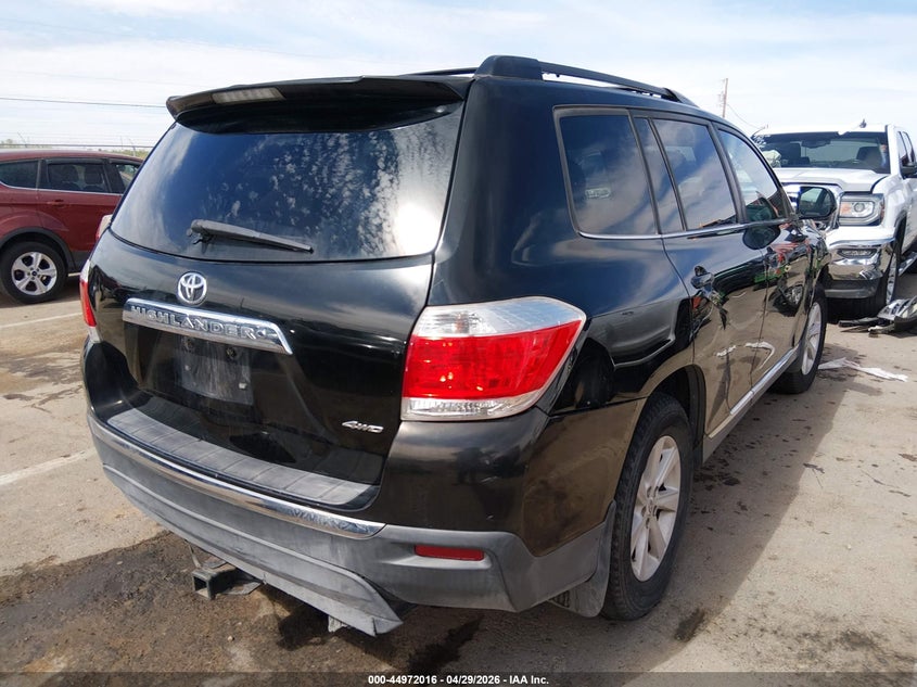 Vin: 5tdbk3eh9cs142948, lot: 45469439, toyota highlander se v6 20124