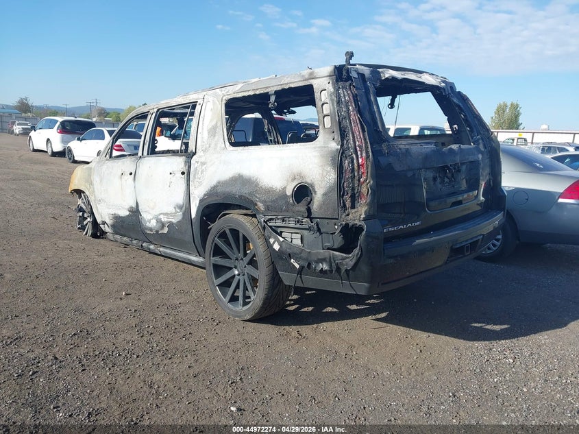 Vin: 1gys3kkj2hr350099, lot: 45469697, cadillac escalade esv platinum 20173