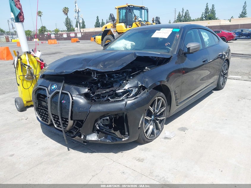 Vin: wby33aw04rft40648, lot: 45469848, bmw i4 gran coupe m50 20242