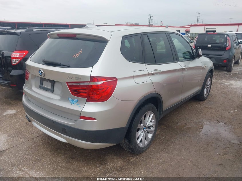 Vin: 5uxwx9c5xd0a21754, lot: 45470076, bmw x3 xdrive28i 20134