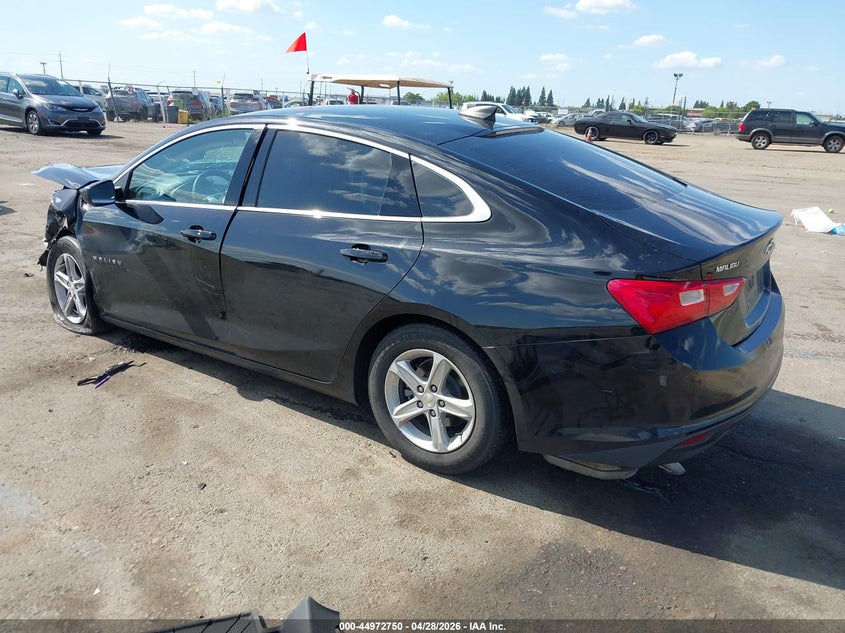 VIN 1G1ZB5ST5NF209818 2022 CHEVROLET MALIBU FWD LS