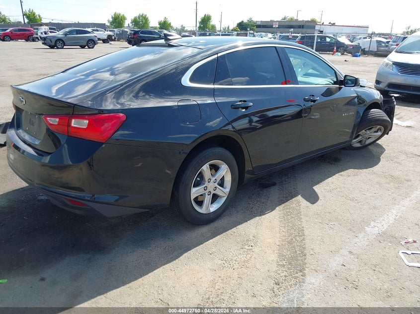 VIN 1G1ZB5ST5NF209818 2022 CHEVROLET MALIBU FWD LS