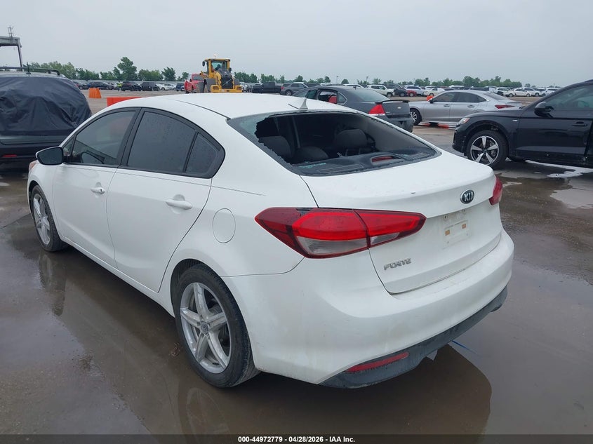 Vin: 3kpfk4a75he072564, lot: 45470202, kia forte lx 20173