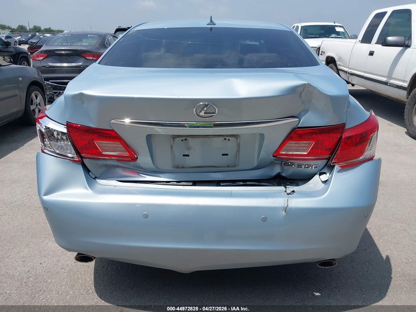 2012 Lexus ES 3.5 Es 350 blue Lot 111044972828 Vin JTHBK1EG5C2475584