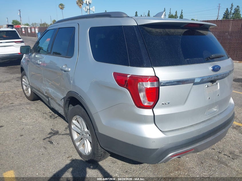 Vin: 1fm5k7d89hgc85093, lot: 45470361, ford explorer xlt 20173