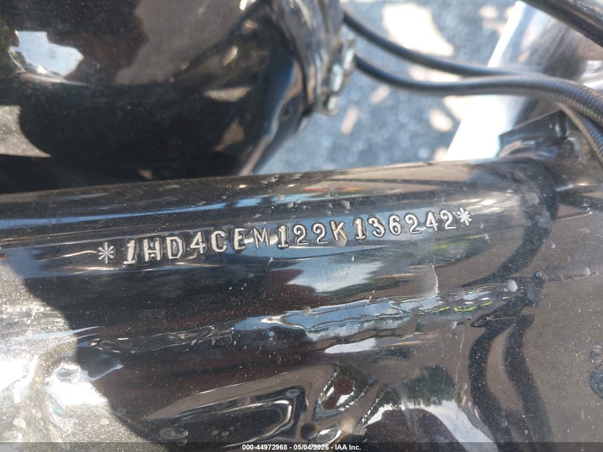2002 Harley-Davidson Xl883 Hugger VIN: 1HD4CEM122K136242 Lot: 44972968