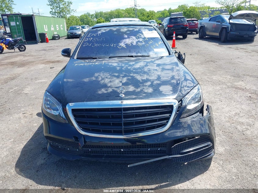 2019 Mercedes-Benz S 450 4Matic VIN: WDDUG6EB2KA460080 Lot: 44973034