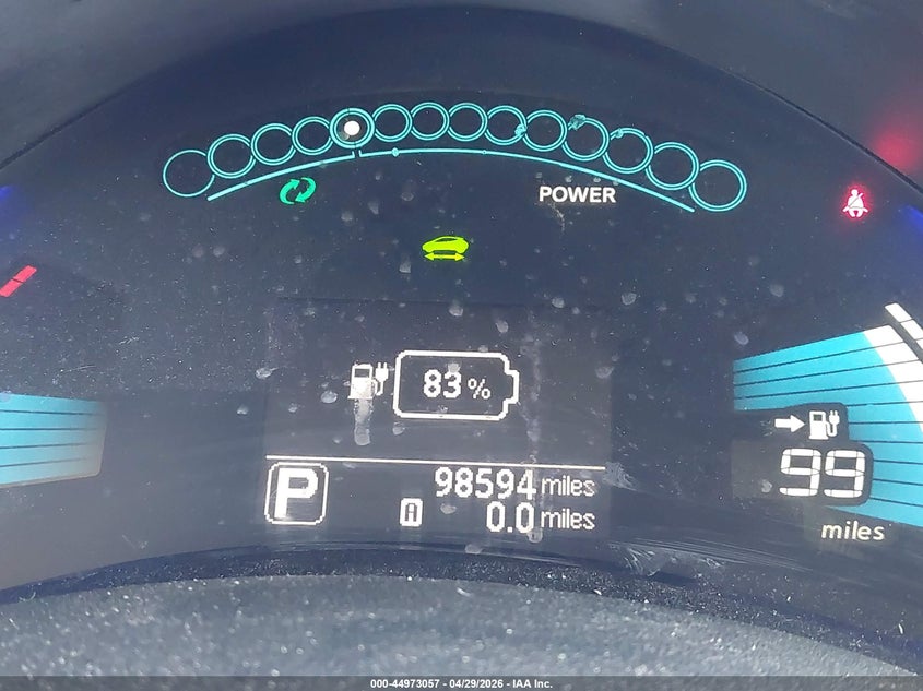 2016 Nissan Leaf Sl VIN: 1N4BZ0CP5GC312370 Lot: 44973057