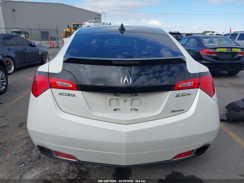 2011 Acura Zdx VIN: 2HNYB1H48BH500507 Lot: 44973088
