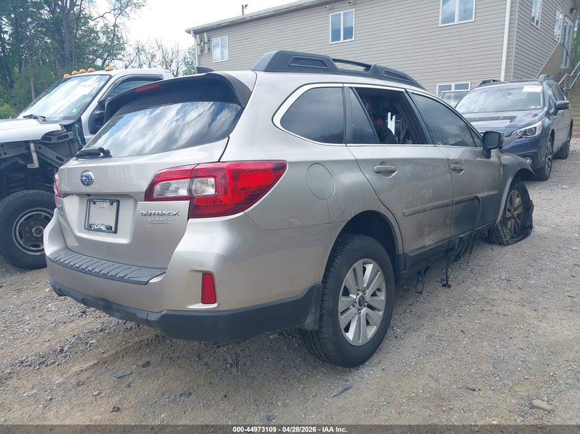 Vin: 4s4bsahc8h3274253, lot: 45470532, subaru outback 2.5i premium 20174