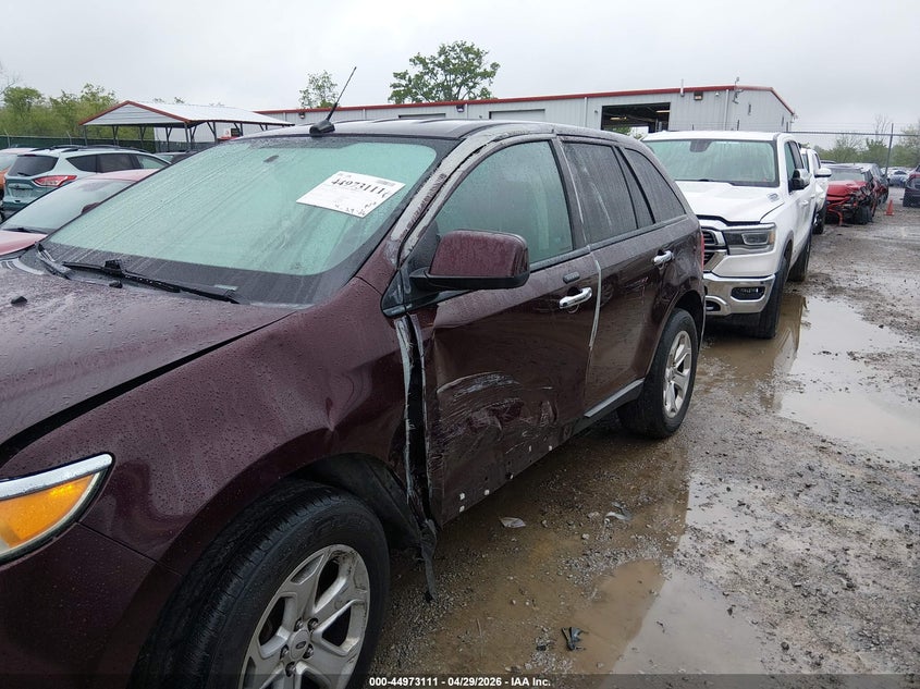 2011 Ford Edge 3.5 Sel brown Lot 111044973111 Vin 2FMDK4JC1BBA82149