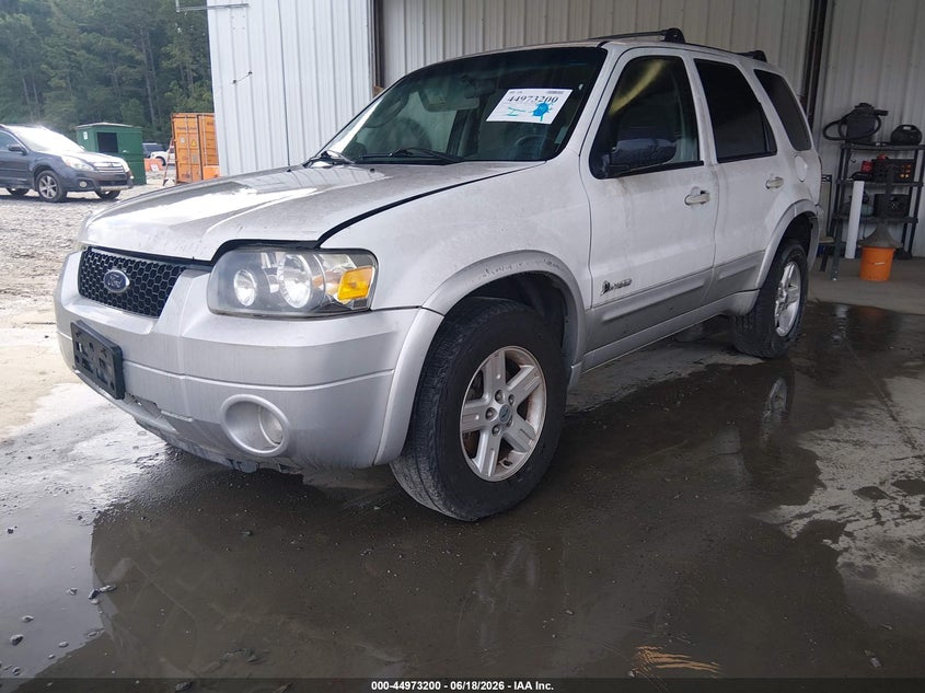 2006 Ford Escape, Повреждение двигателя, IAAI, VIN 1FMCU95H86KB21033 — фото 2