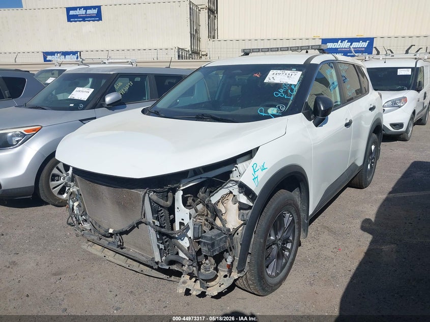 2022 Nissan Rogue S Intelligent Awd 5N1BT3AB9NC709996 photo 1