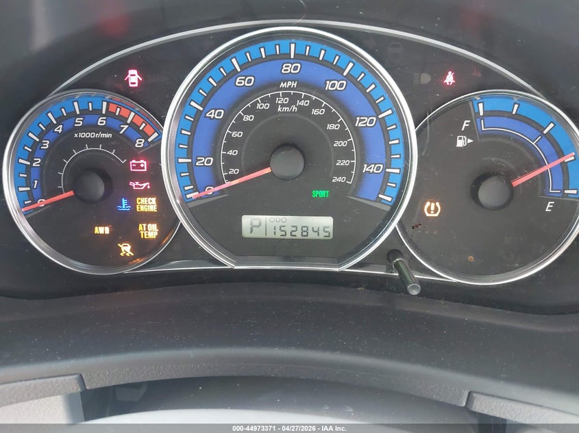 2009 SUBARU FORESTER auction photo 7