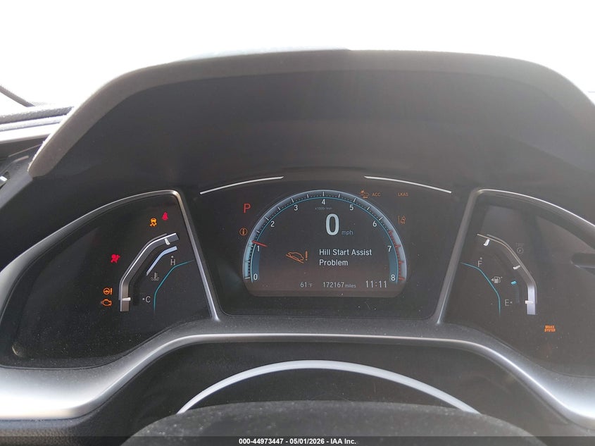 VIN 2HGFC1F38KH651272 2019 HONDA CIVIC EX