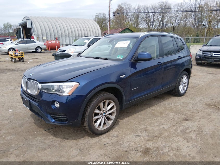 2015 Bmw X3 Xdrive28i 5UXWX9C51F0D56582 photo 1
