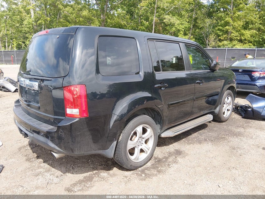 Vin: 5fnyf3h50fb014459, lot: 45470943, honda pilot ex-l 20154