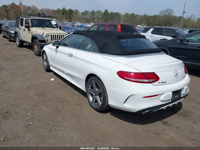 2017 MERCEDES-BENZ C-CLASS VIN: WDDWK4KB2HF533962