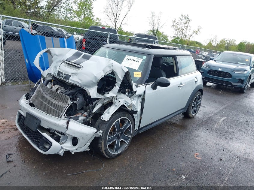 Vin: wmwsv3c52cty29025, lot: 45471067, mini cooper s 20122