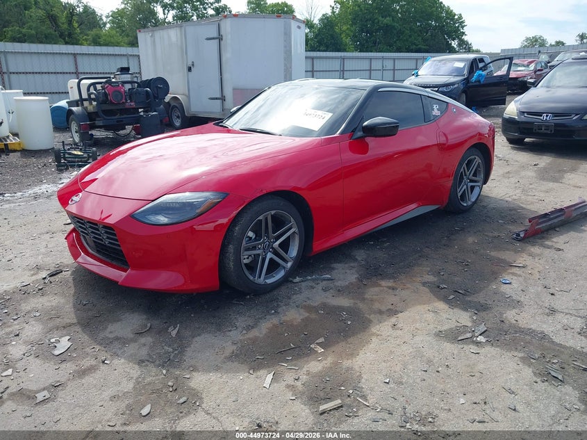 Vin: jn1bz4ah8sm412322, lot: 45471147, nissan z sport manual transmission 20252