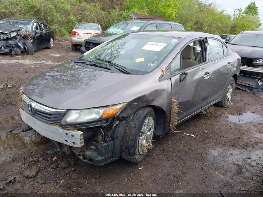 2012 HONDA CIVIC auction photo 2