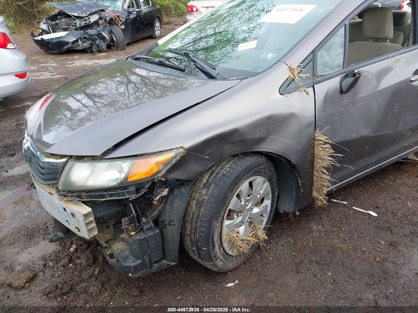 2012 HONDA CIVIC auction photo 6