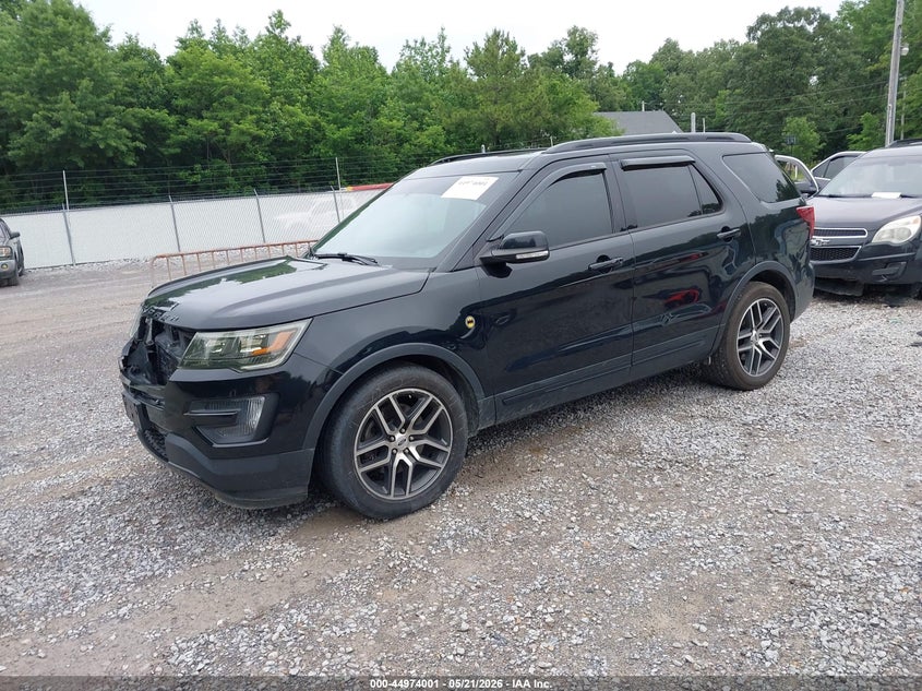 Vin: 1fm5k8gt4gga42764, lot: 45471424, ford explorer sport 20162