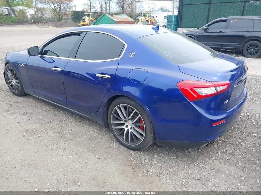 Vin: zam57rta7e1087452, lot: 45471445, maserati ghibli s q4 20143