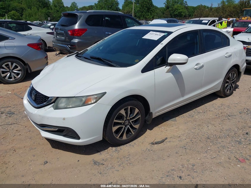2014 Honda Civic Ex 19XFB2F84EE043977 photo 1