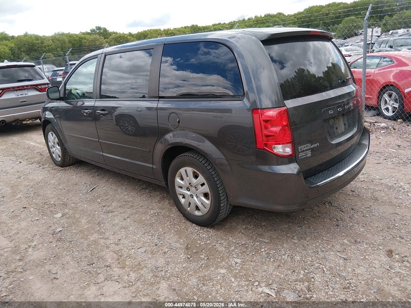 Vin: 2c4rdgbg6fr639951, lot: 45471498, dodge grand caravan se 20153