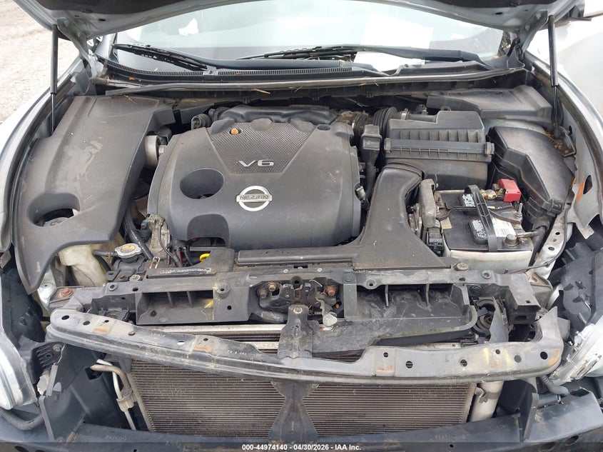 2012 Nissan Maxima 3.5 3.5 Sv silver Lot 111044974140 Vin 1N4AA5AP7CC812754