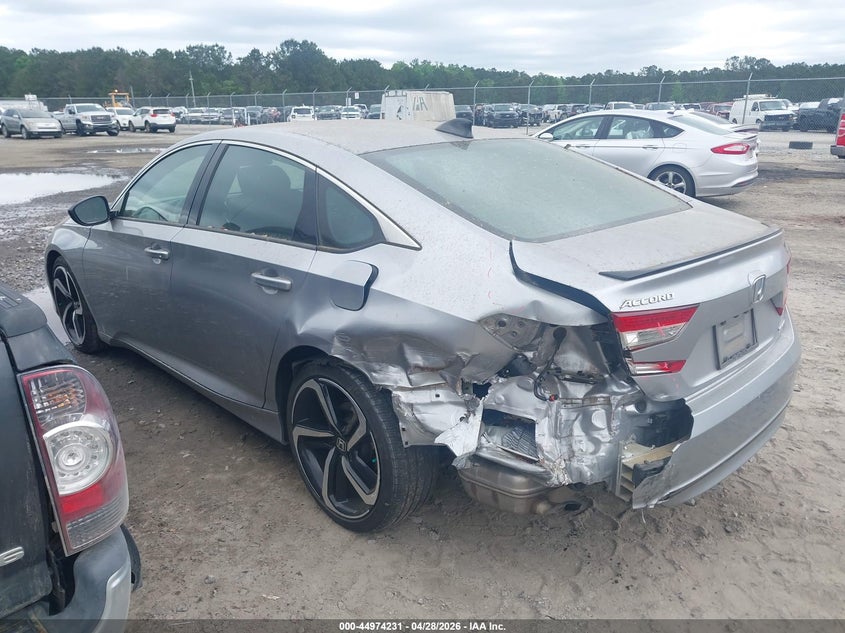 VIN 1HGCV1F37NA099649 2022 HONDA ACCORD SPORT