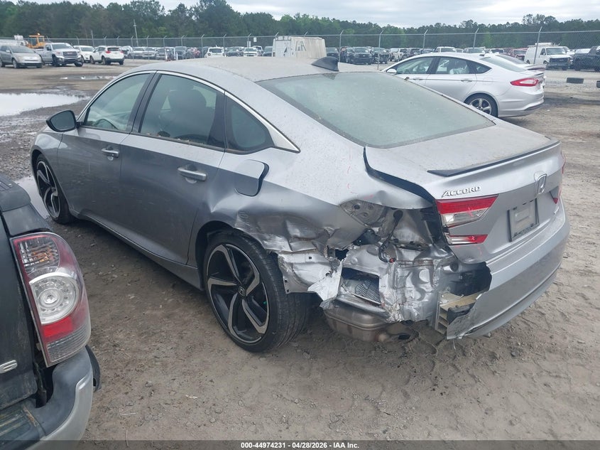 VIN 1HGCV1F37NA099649 2022 HONDA ACCORD SPORT