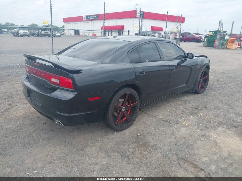2C3CDXHG2CH164060 2012 Dodge Charger 3.6 Sxt black
