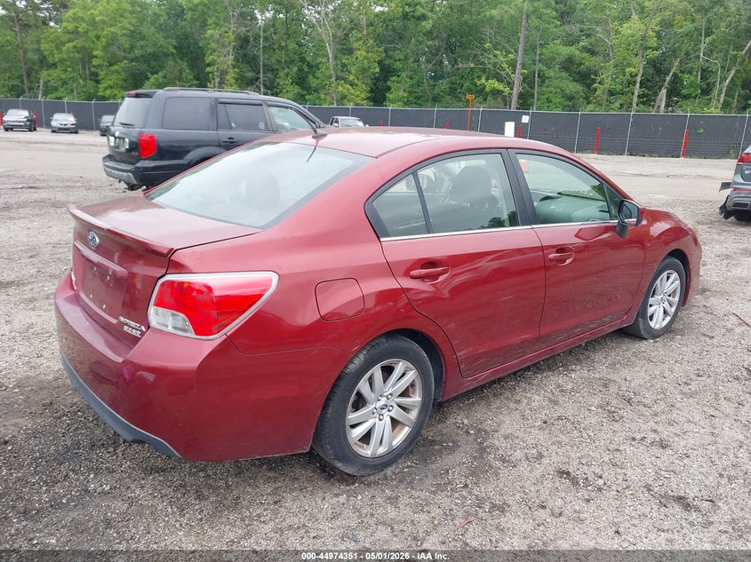 Vin: jf1gjab64gh022541, lot: 45471774, subaru impreza 2.0i premium 20164