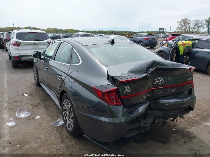 2023 HYUNDAI SONATA HYBRID auction photo 3