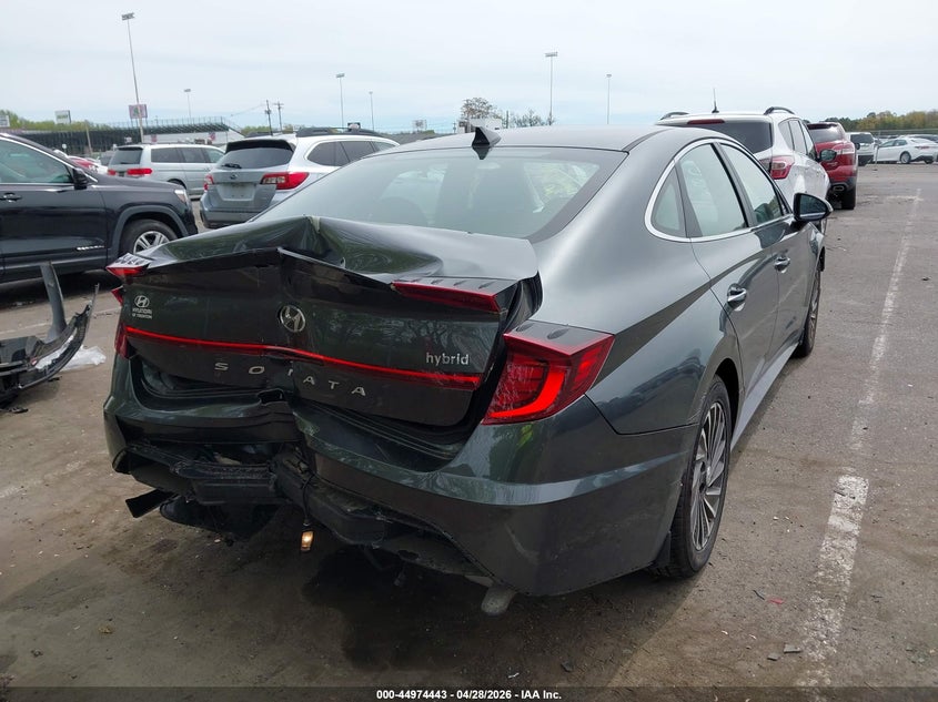 2023 HYUNDAI SONATA HYBRID auction photo 4