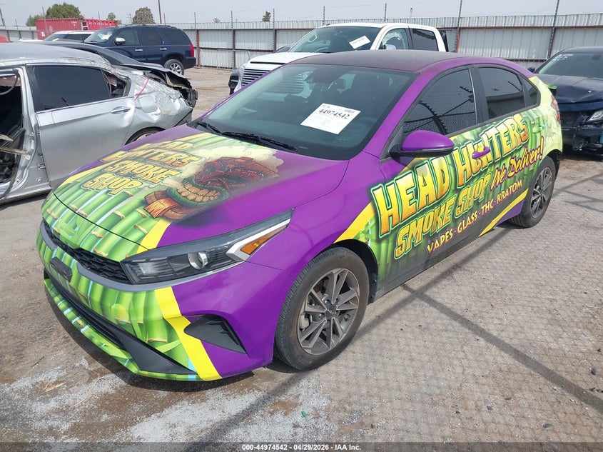 Vin: 3kpf24ad1pe528354, lot: 45471965, kia forte lxs 20232