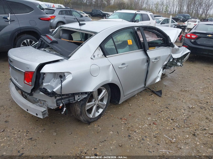 2012 Chevrolet Cruze 1.4 2Lt silver Lot 111044974616 Vin 1G1PG5SCXC7307632