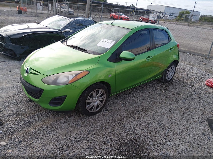 Vin: jm1de1ky1d0156369, lot: 45472175, mazda mazda2 sport 20132