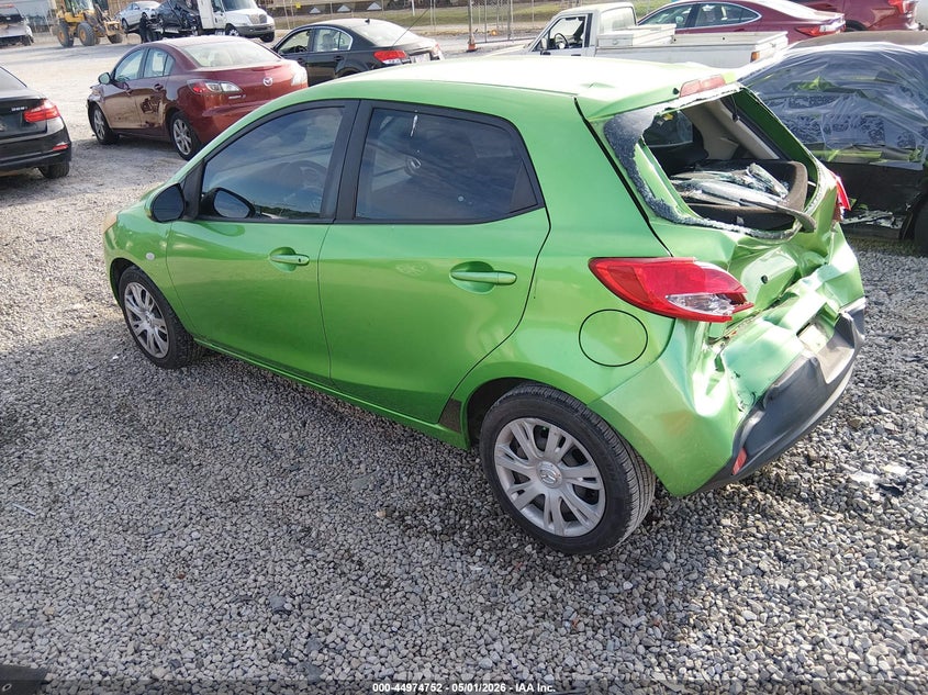 Vin: jm1de1ky1d0156369, lot: 45472175, mazda mazda2 sport 20133