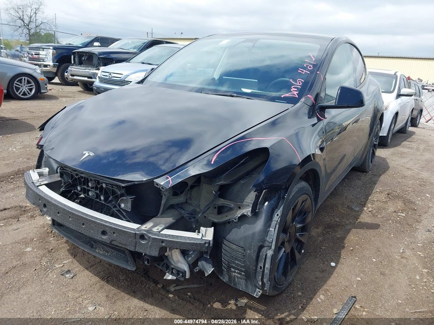 Vin: 7saygdee7pa045331, lot: 45472217, tesla model y awd/long range dual motor all-wheel drive 20232