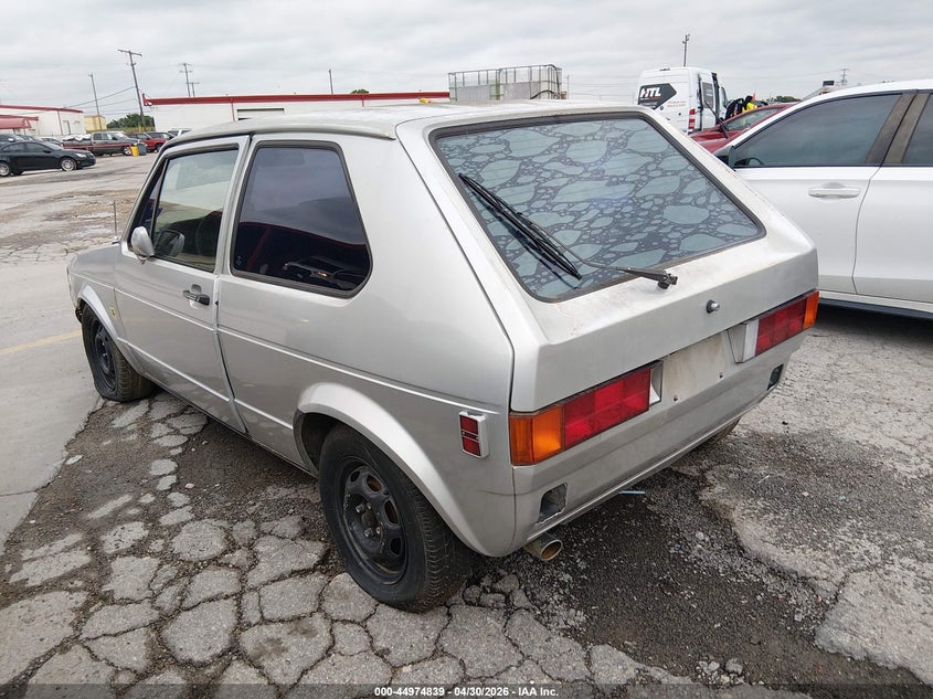 1984 VOLKSWAGEN RABBIT auction photo 3