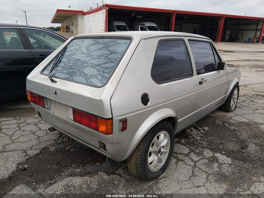 1984 VOLKSWAGEN RABBIT auction photo 4